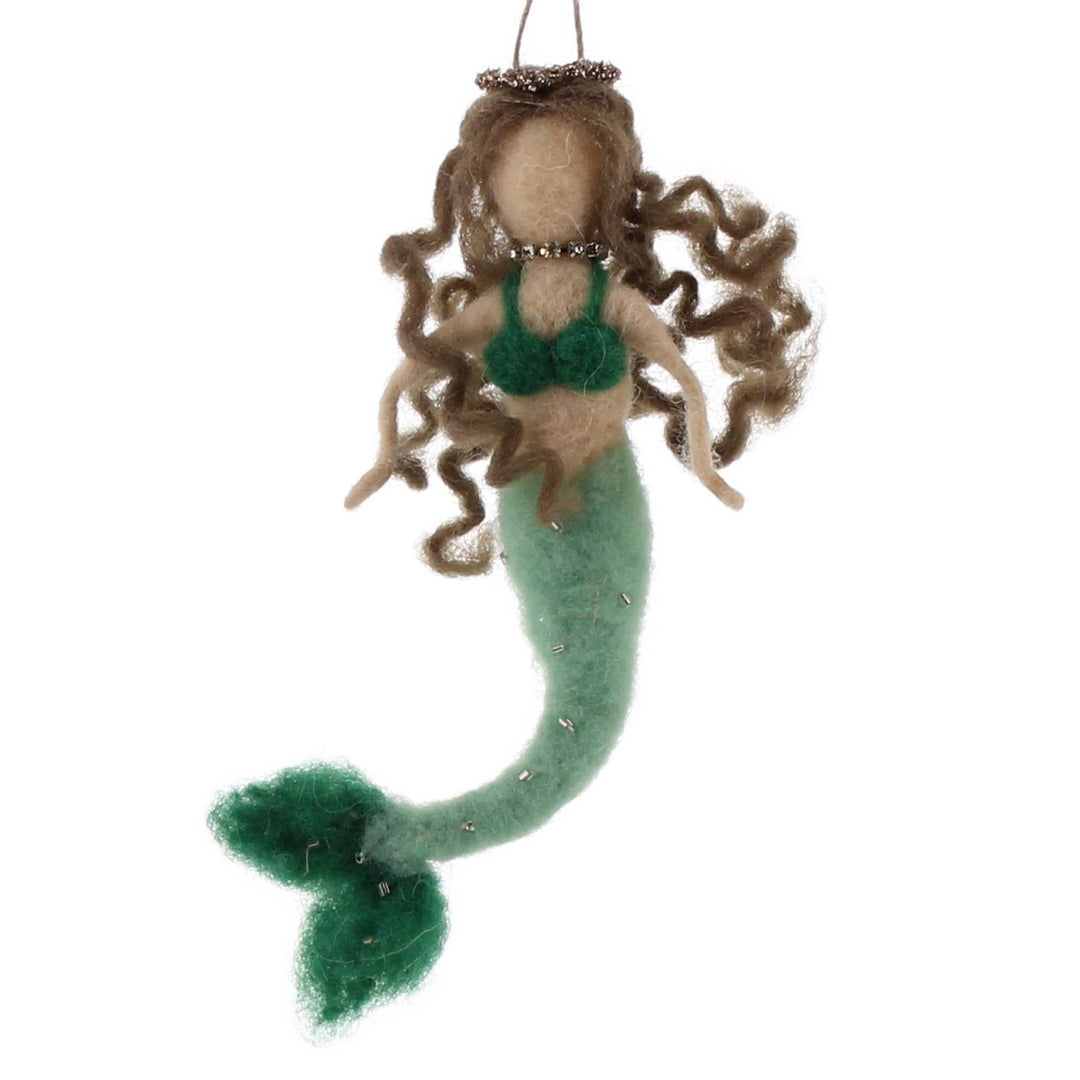 Christmas OrnamentMermaid Green Ornament