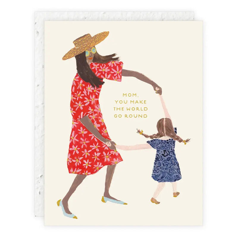 Mother’s Day CardMom And Daughter | Mother&