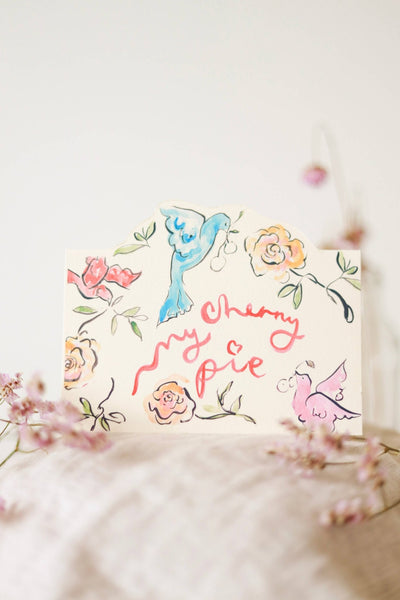CardsMy Cherry Pie Hand-Cut Card