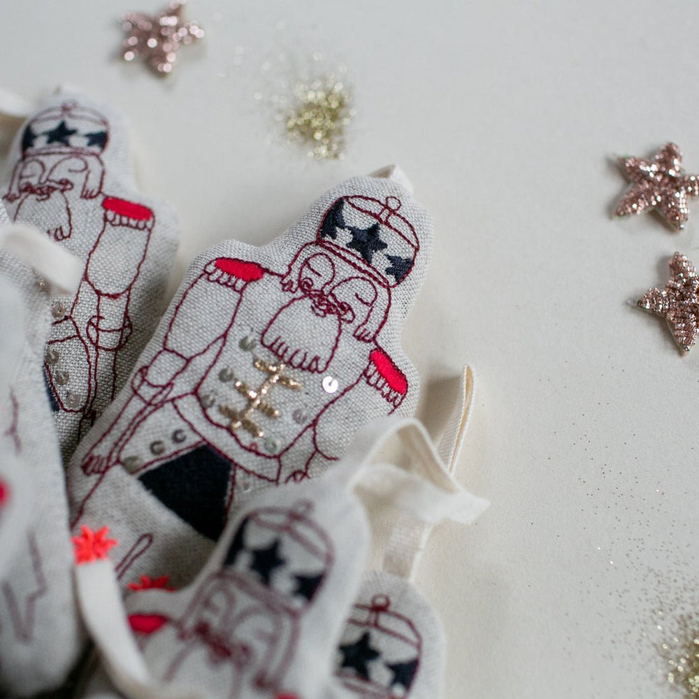 The Holiday ShopNutcracker Cotton + Lavender Ornament