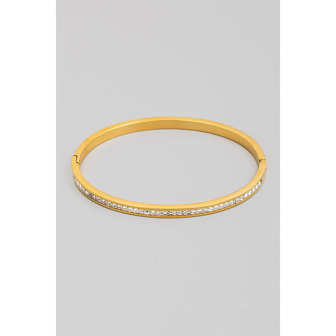 BraceletOne Line Bangle Bracelet