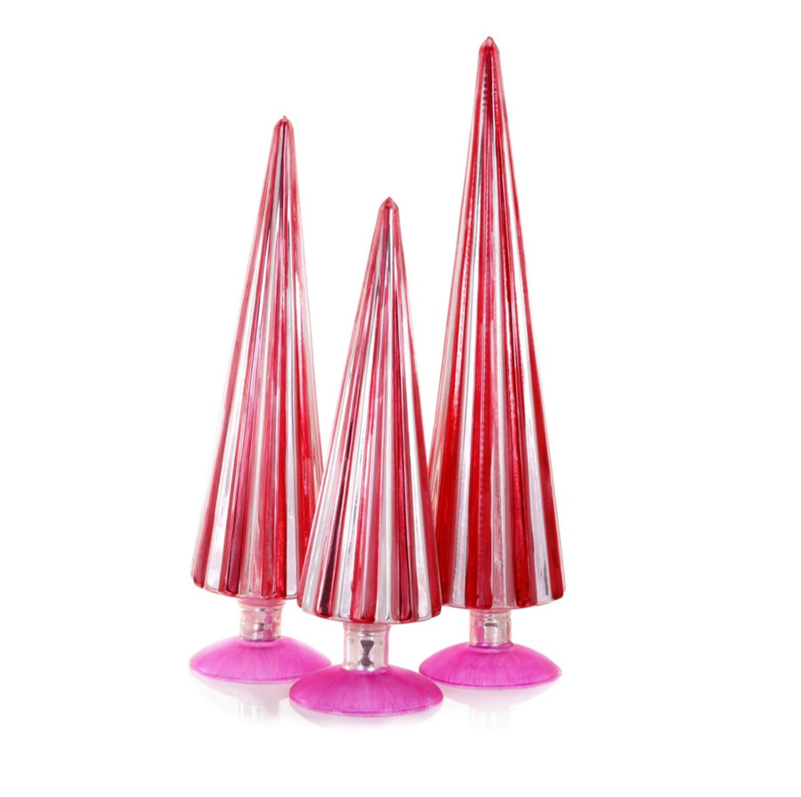 Holiday DecorPleated Glass Candy Tree