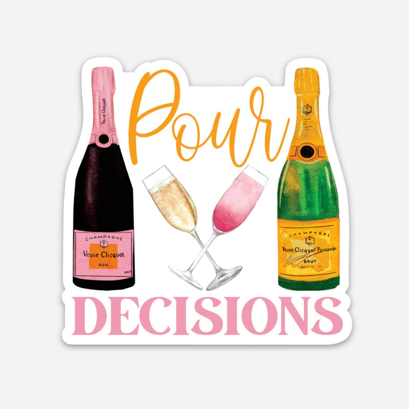 MagnetPour Decisions Champagne Magnet