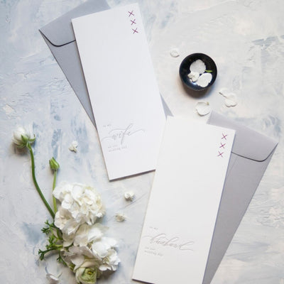 Wedding CardRed Thread Of Fate Card