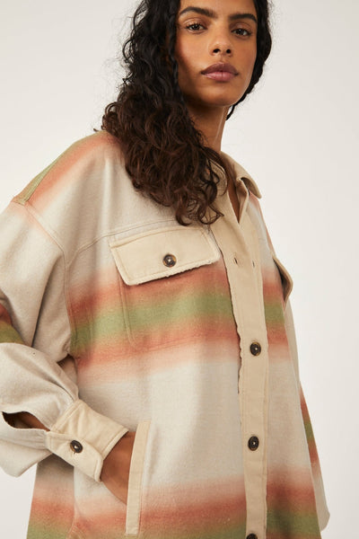JacketRuby Jacket In Marzipan Combo | Free People