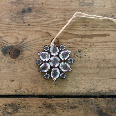 Holiday OrnamentsRusty Mini Rhinestone Snowflake