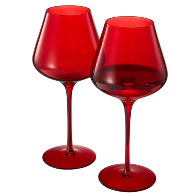 DrinkwareSanta Baby Stem Crystal Wine Glass Set