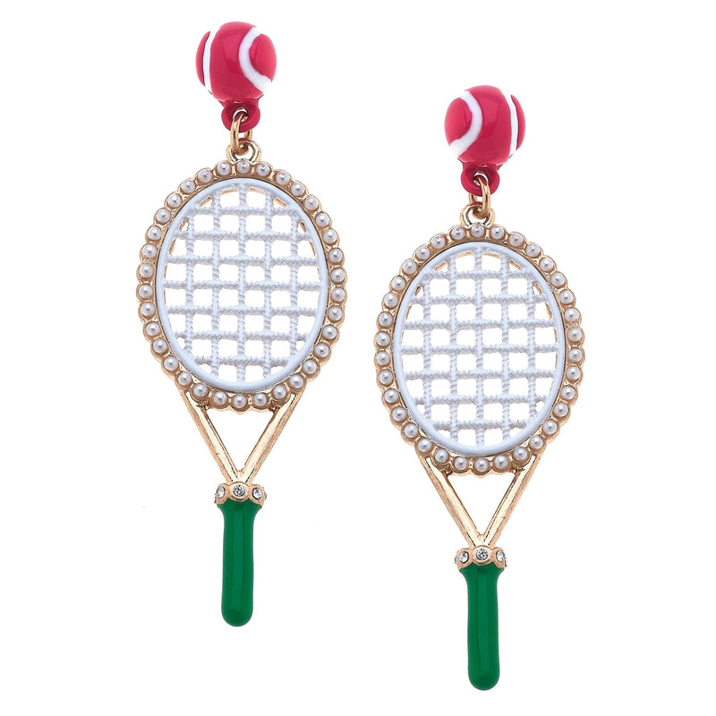 EarringsTeddy Tennis Racket Earrings