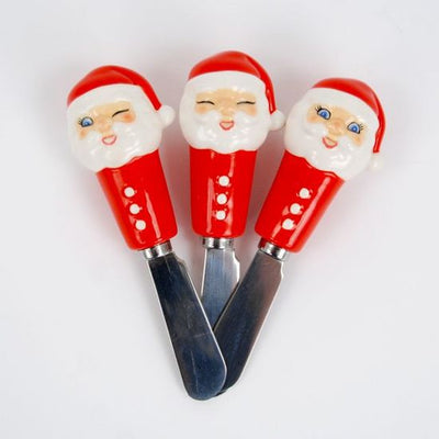 SpreaderVintage Ceramic Santa Spreader