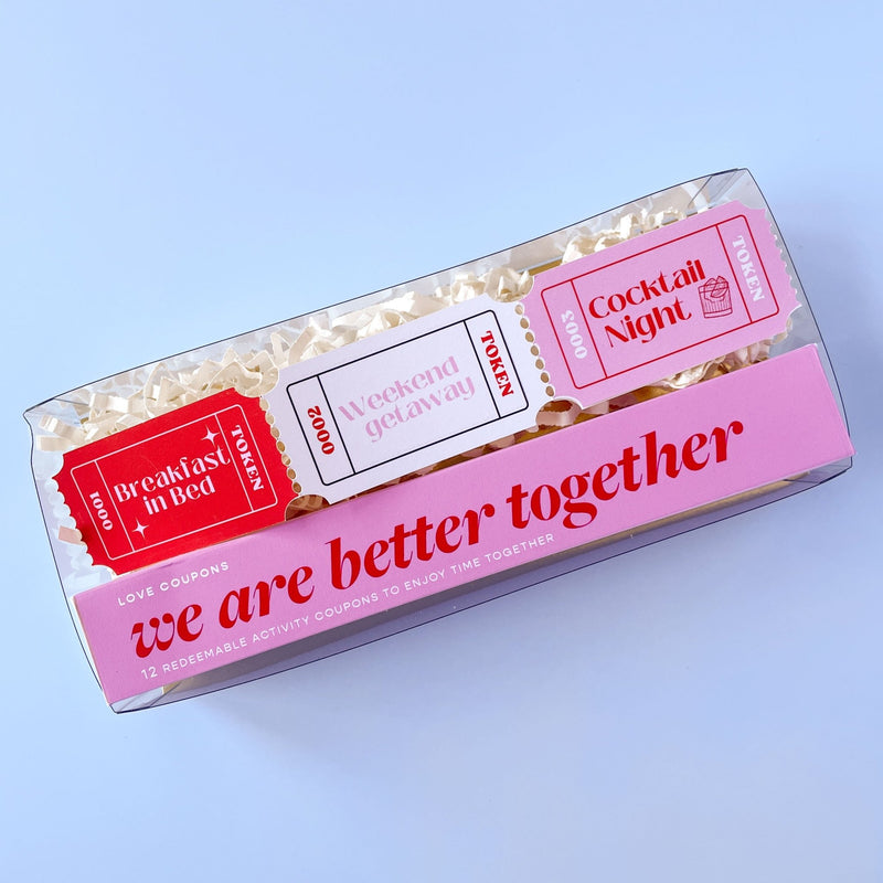 Anniversary CouponsWe are Better Together! - Anniversary Gift Box