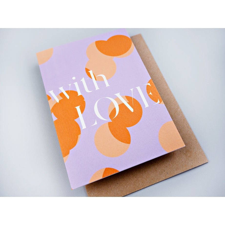 Home GoodsWith Love | Blank Greeting Card