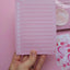 NotepadXOXO Pink Love Jotter